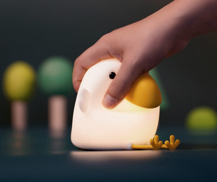 🕊️ Cute Squishy Bird Night Light – Cozy Glow for Kids