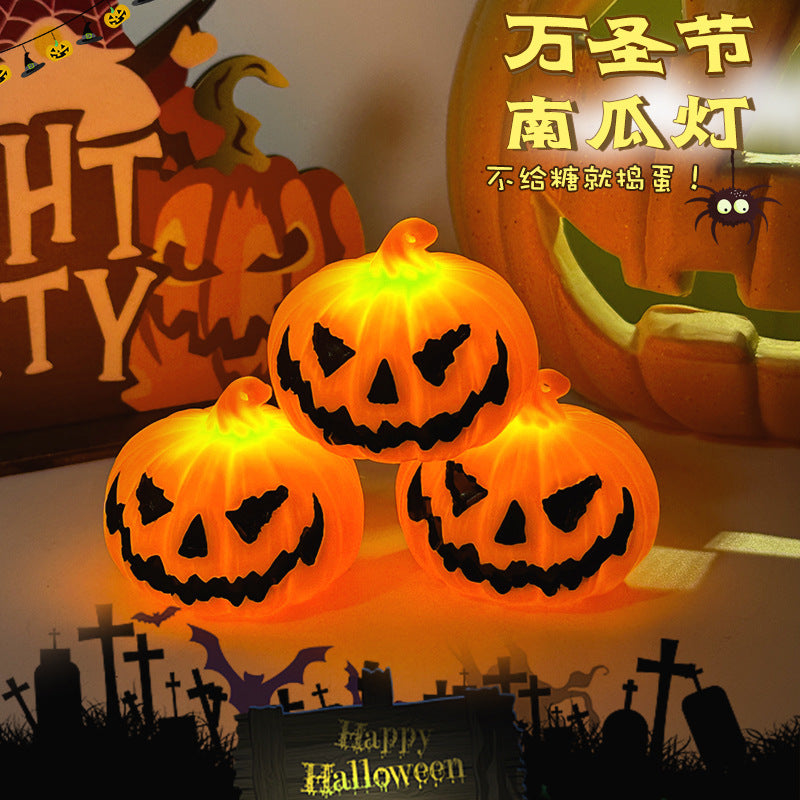 🎃 Halloween Pumpkin Lamp – Light Up the Spooky Fun