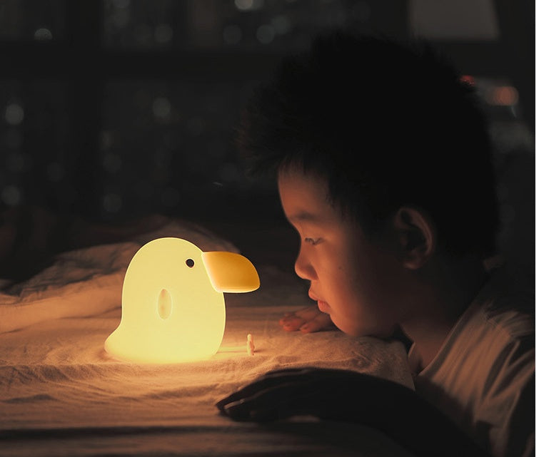 🕊️ Cute Squishy Bird Night Light – Cozy Glow for Kids