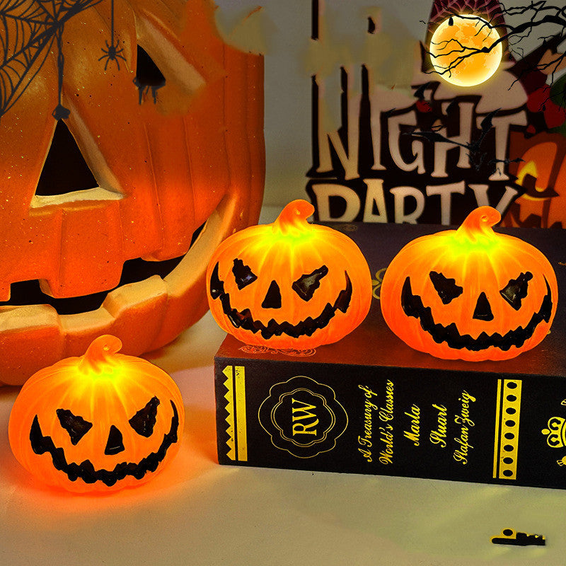 🎃 Halloween Pumpkin Lamp – Light Up the Spooky Fun