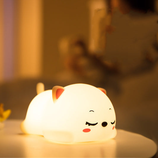🐱 Cat Silicone Night Light
