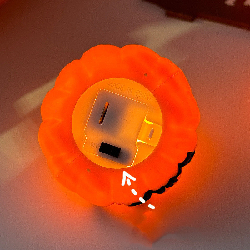 🎃 Halloween Pumpkin Lamp – Light Up the Spooky Fun