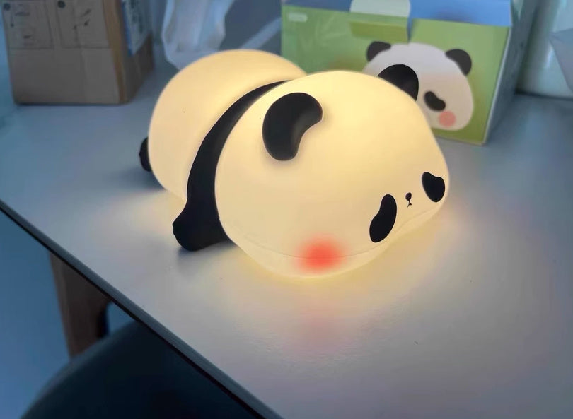 Sheep LED Night Light – Touch Sensor Silicone Bedside Lamp for Kids' Room & Sleep Decor