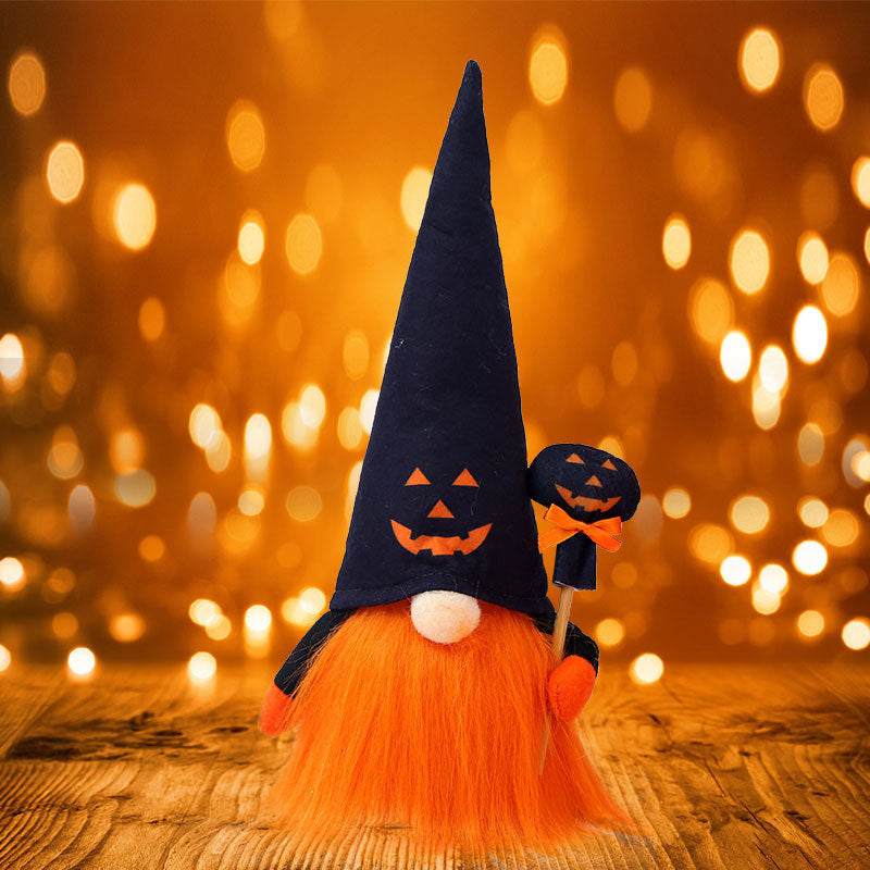 🎃 Cute Light-Up Halloween Plush Doll – Spooky Fun Nightlight