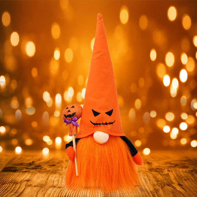 🎃 Cute Light-Up Halloween Plush Doll – Spooky Fun Nightlight