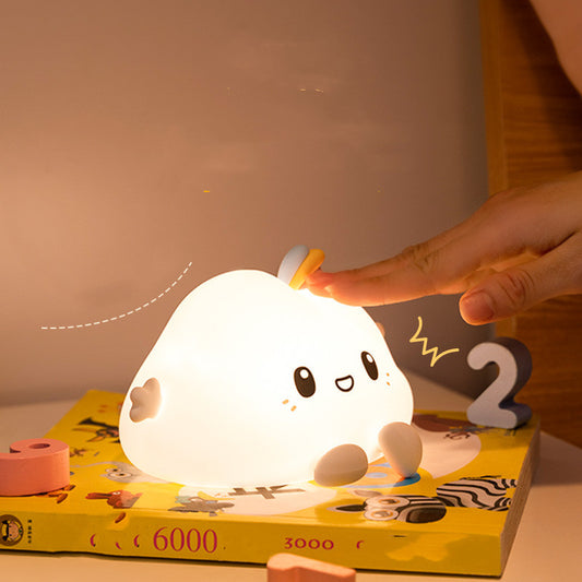 ☁️ Cute Squishy Cloud Night Light – Cozy Glow for Kids