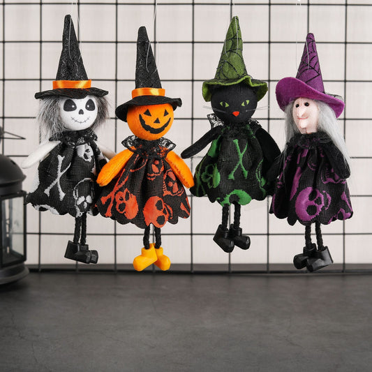 🎃 Halloween Ghost Festival Pendants – Spooky Charm for Your Decor