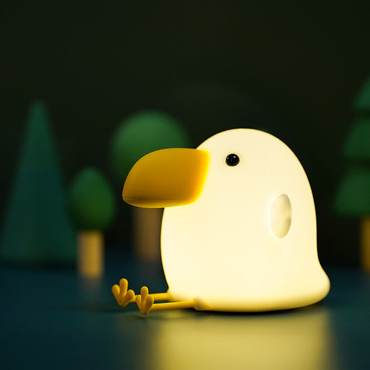🕊️ Cute Squishy Bird Night Light – Cozy Glow for Kids
